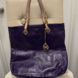 Michael Kors Purple Shoulder Bag